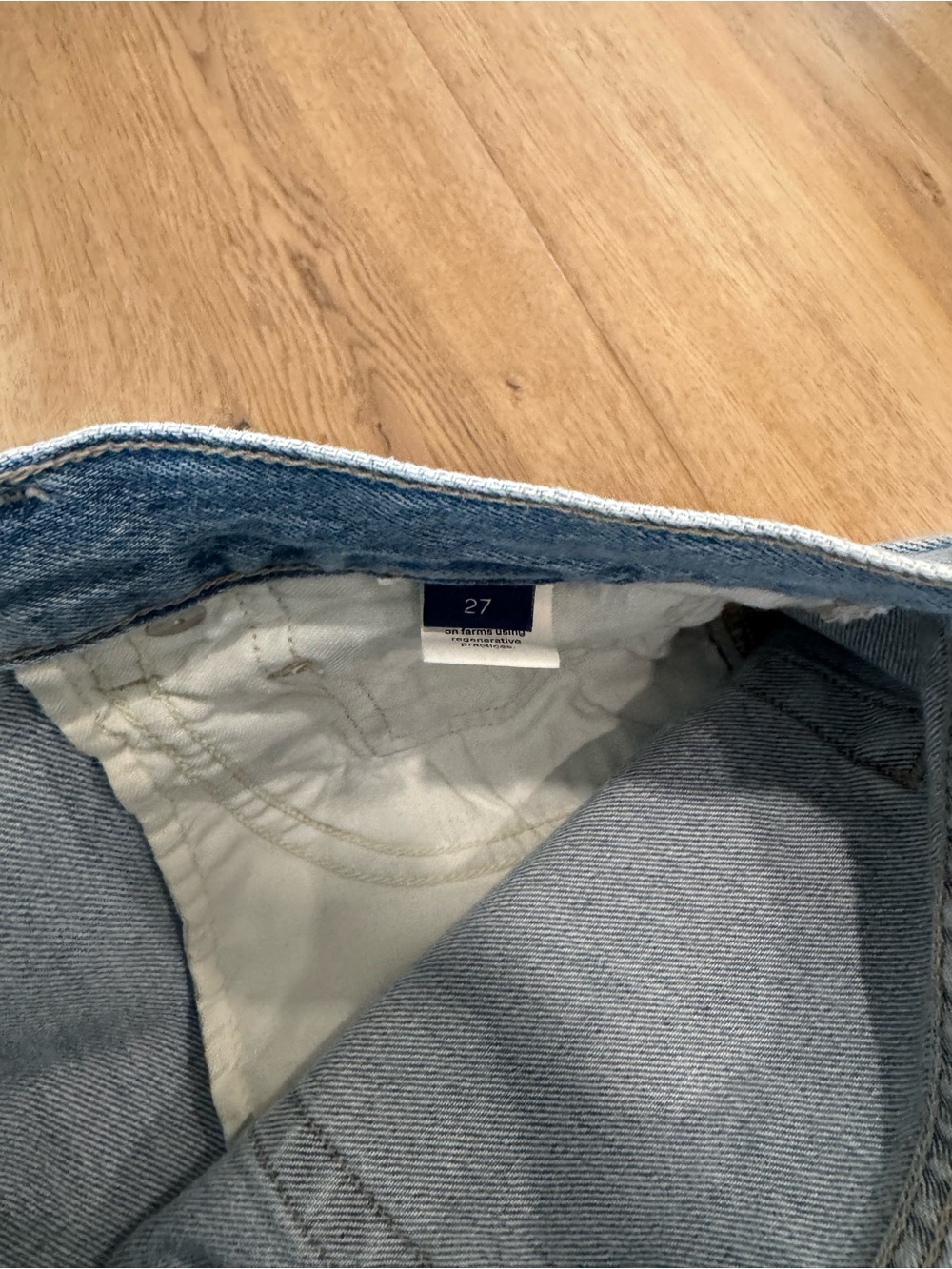 Citizens Of Humanity Light Blue Boyfriend Jeans with Drawstring - Picture 4 of 4